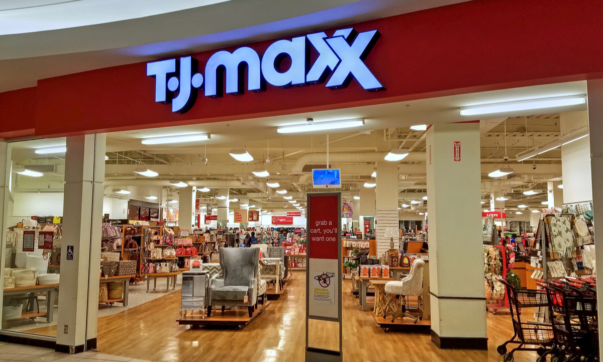مرکز خرید TJ Maxxدر کشور آمریکا